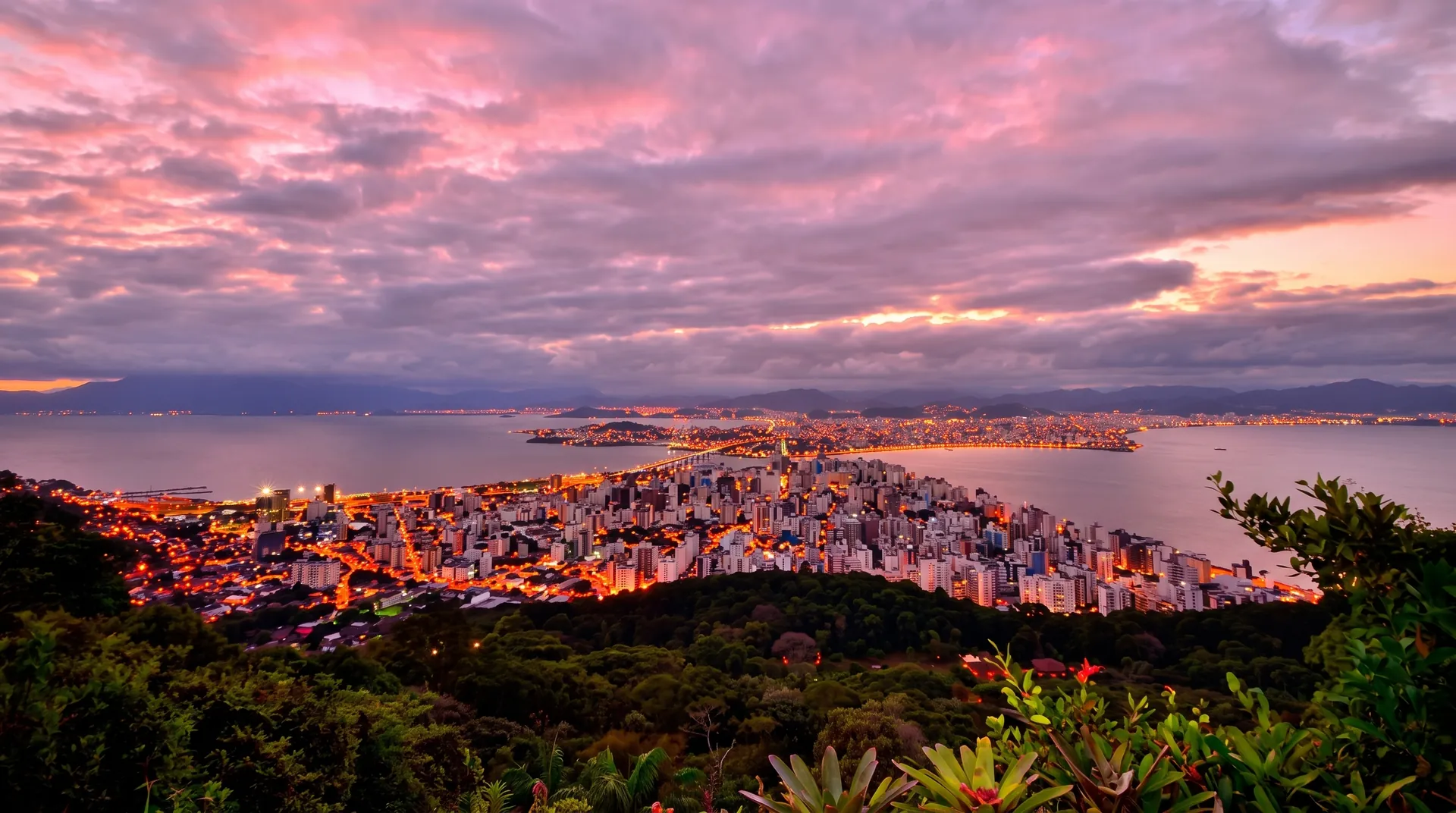 Floripa vista do alto